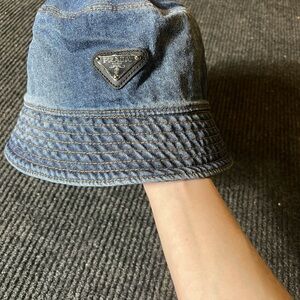 Prada Denim Bucket Hat